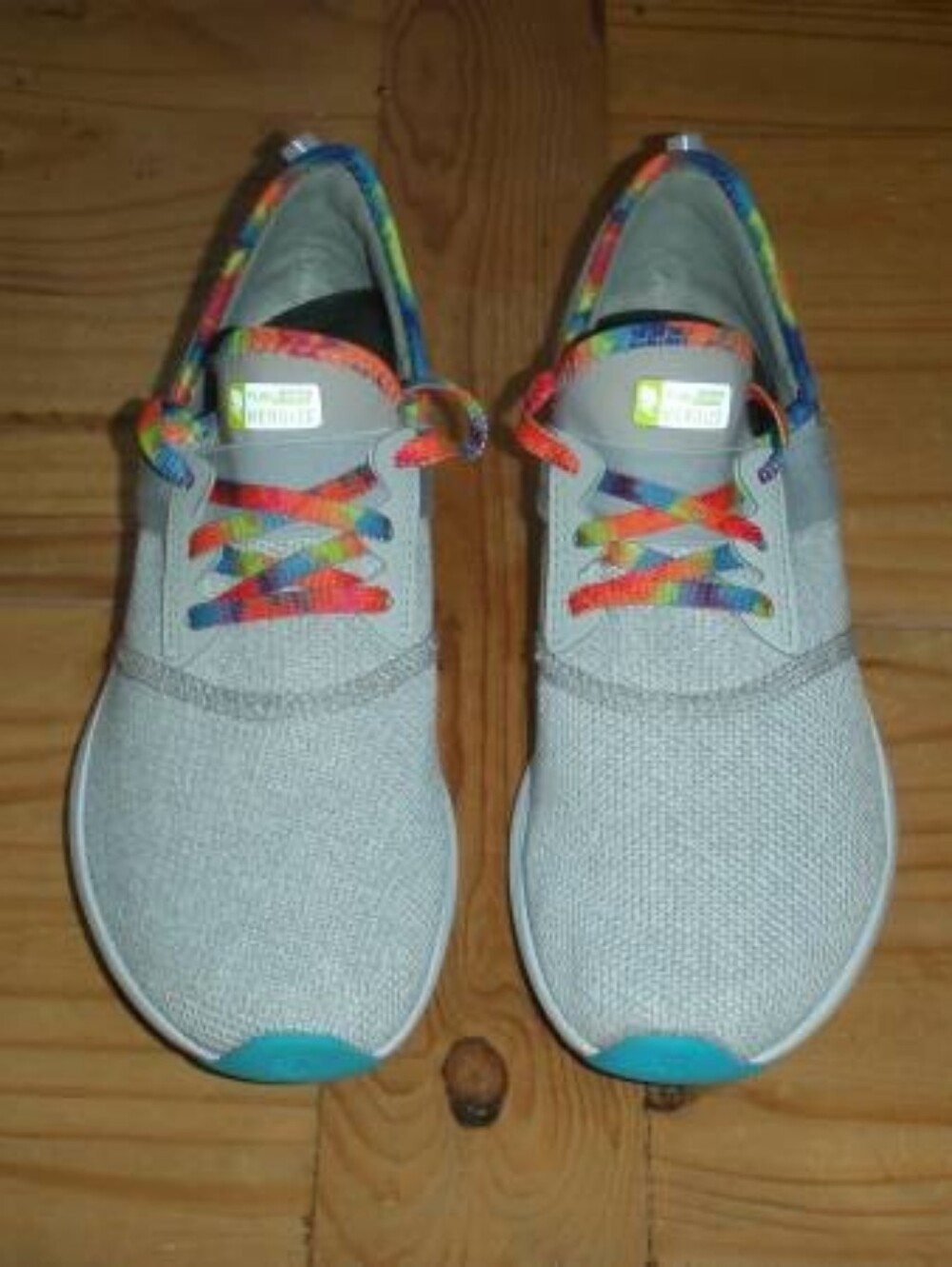 New Balance Fuel Core Nergize - Gray & Tye Dye - Women's Size 8.5 - Picture 3 of 8